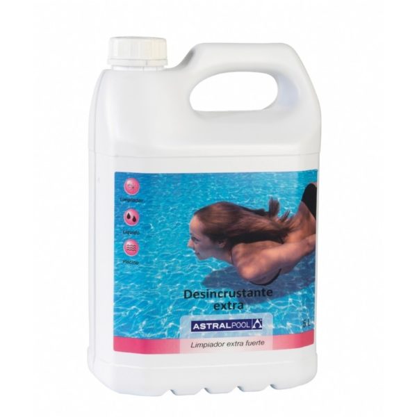 Disincrostante extra forte Astral Pool per pulizia piscine con calcare 5 litri